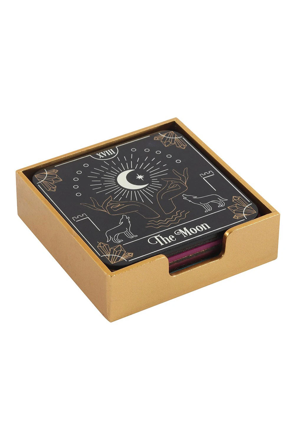 Pacific Giftware Tarot Card Coaster Set 1 Pacific Giftware Tarot Card Coaster Set