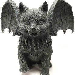 Pacific Giftware Vampire Cat Gargoyle Candle Holder