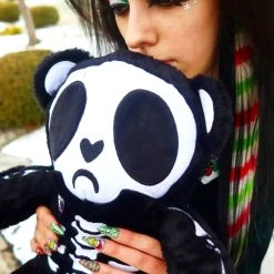 VampireFreaks Grumpy Bones Bear -VampireFreaks Shop Dead Teddy Bear 1000x
