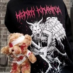 VampireFreaks Tormented Teddy Bear -VampireFreaks Shop Goth Bear Toy 1000x