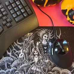 VampireFreaks Malice In Wonderland Mouse Pad -VampireFreaks Shop Goth Mouse Pad 1000x