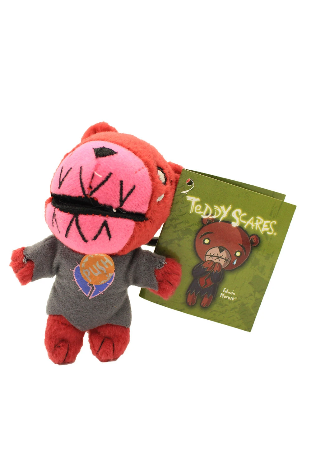 Teddy Scares Edwin Morose Keychain 3 Teddy Scares Edwin Morose Keychain - Image 3