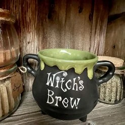 VampireFreaks Witch's Brew Oozing Cauldron Mug -VampireFreaks Shop MMMMMMM 1000x