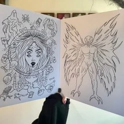 VampireFreaks Creepy Coloring Book -VampireFreaks Shop dssadfsdfsdfdsffds 1000x