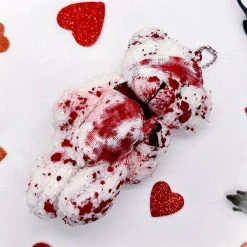 Tentacle Vomit Bloody Bear Keychain -VampireFreaks Shop frgegegr 1000x