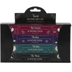 Pacific Giftware Tarot Card Incense Gift Set [4-Pack]