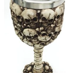 Pacific Giftware Ossuary Skulls Goblet -VampireFreaks Shop skull chalice 02 1000x