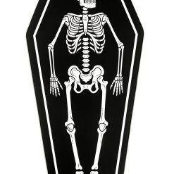 Sourpuss Skeleton Coffin Kitchen Cutting Board