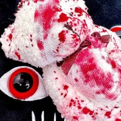 Tentacle Vomit Bloody Bear Keychain -VampireFreaks Shop vfd 1000x