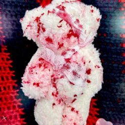 Tentacle Vomit Bloody Bear Keychain -VampireFreaks Shop vfdvfv 1000x